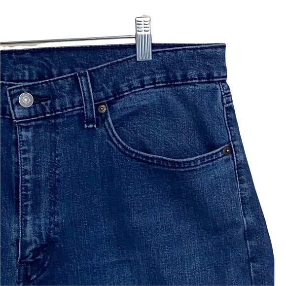 Levi's Men's 559 Relaxed Straight Dark Wash Jeans Size 36/30 - Picture 4 of 9
